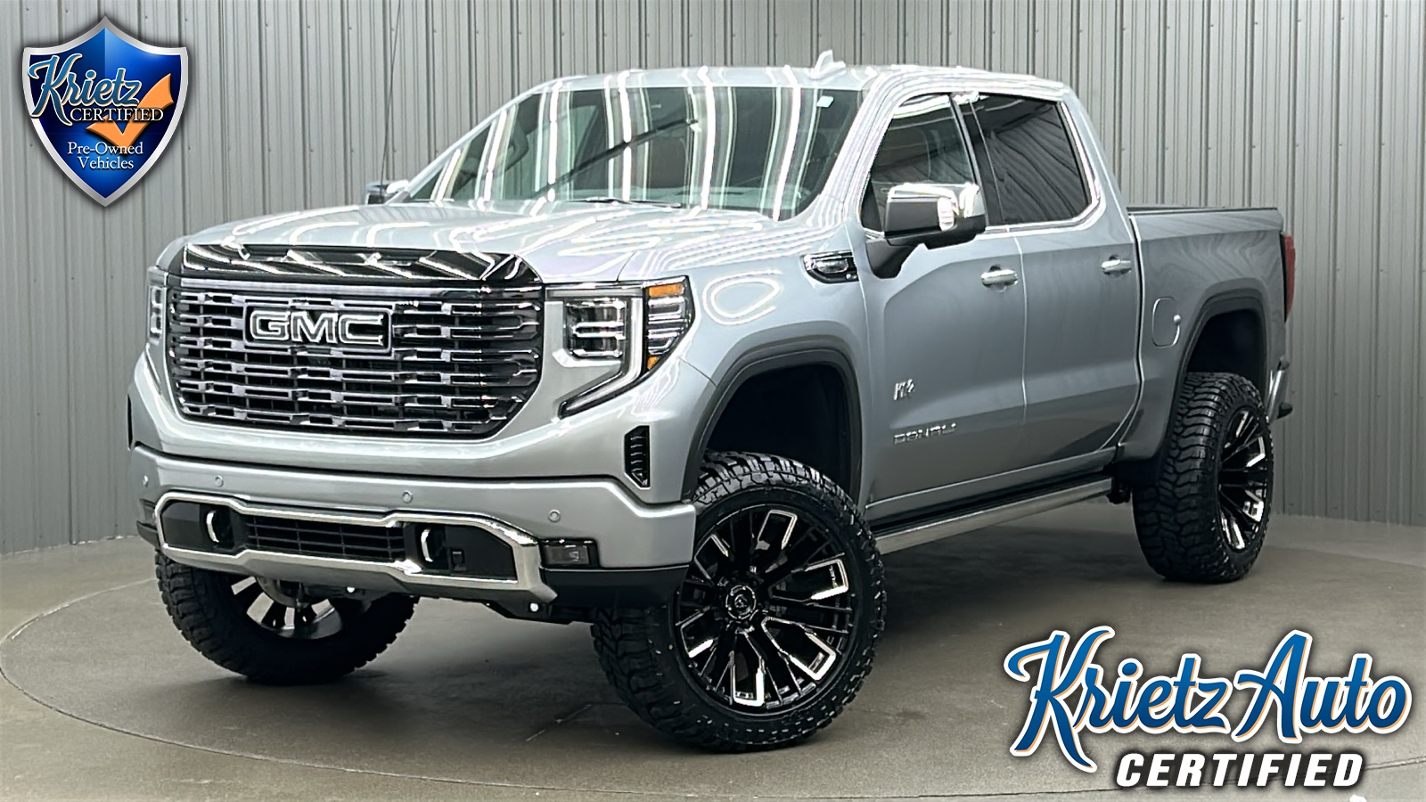 Lifted 2025 GMC Sierra 1500 Denali Ultimate Short Bed w/ Super Cruise & Sunroof
