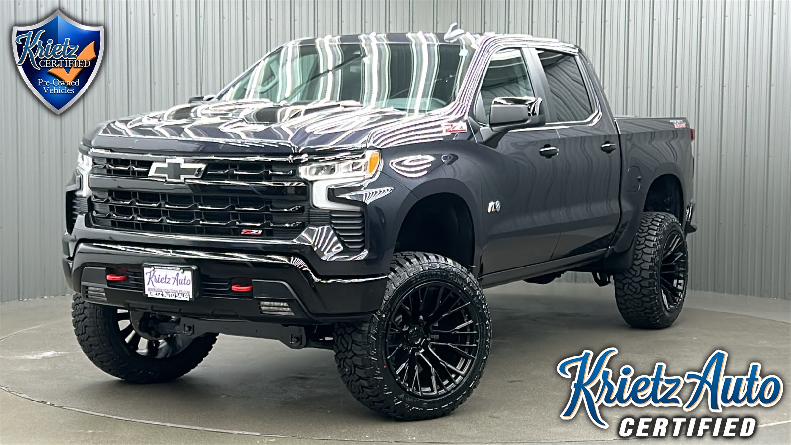 Lifted 2024 Chevrolet Silverado 1500 LT Trail Boss Short Bed w/ Convenience 2 Pkg