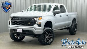 Lifted 2024 Chevrolet Silverado 1500 Custom Short Bed