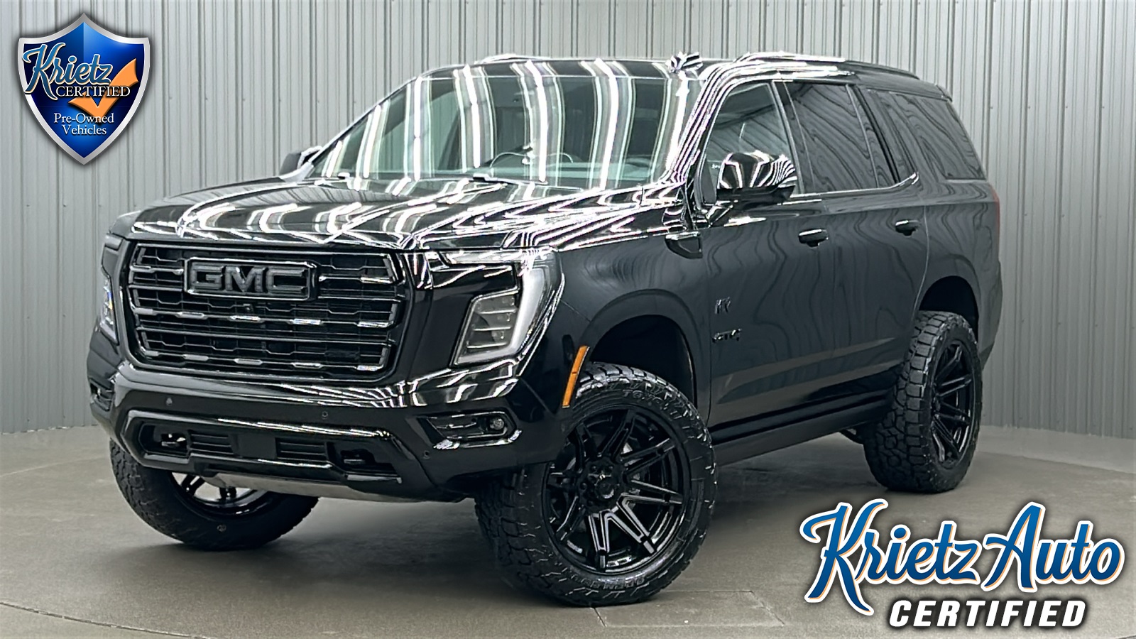 Lifted 2025 GMC Yukon AT4 Ultimate w/ COLORMATCH & Sunroof