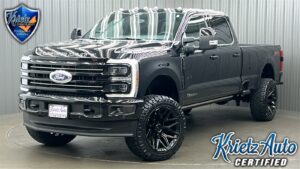 Lifted 2025 Ford F-250SD Platinum Long Bed FX4 w/ 703A & Moonroof