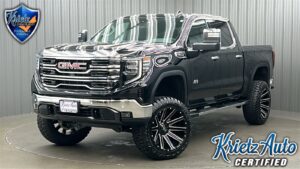 Lifted 2024 GMC Sierra 1500 SLT Premium Short Bed w/ Safety Plus & Sunroof