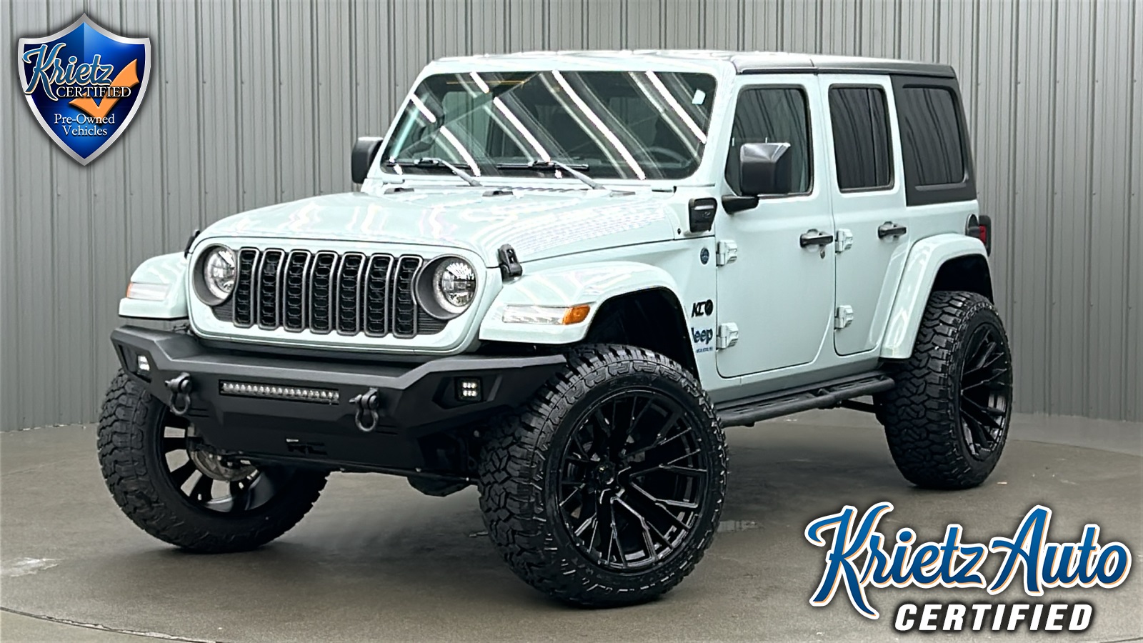 Lifted 2024 Jeep Wrangler Sport S 4xe w/ Convenience & Hard Top