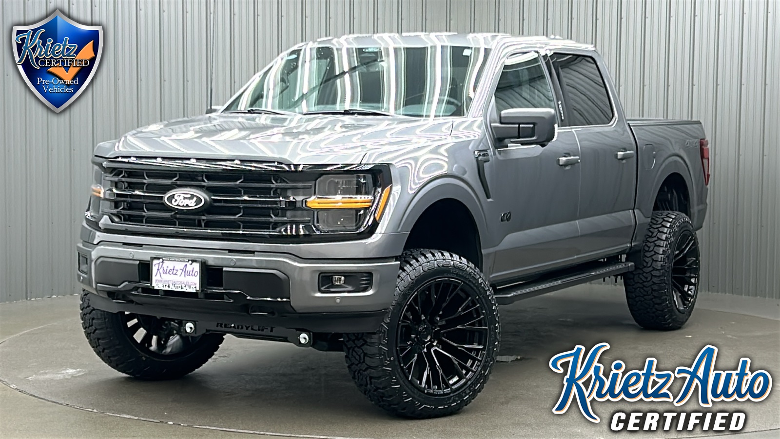 Lifted 2024 Ford F-150 XLT Black Package Short Bed w/ 302A