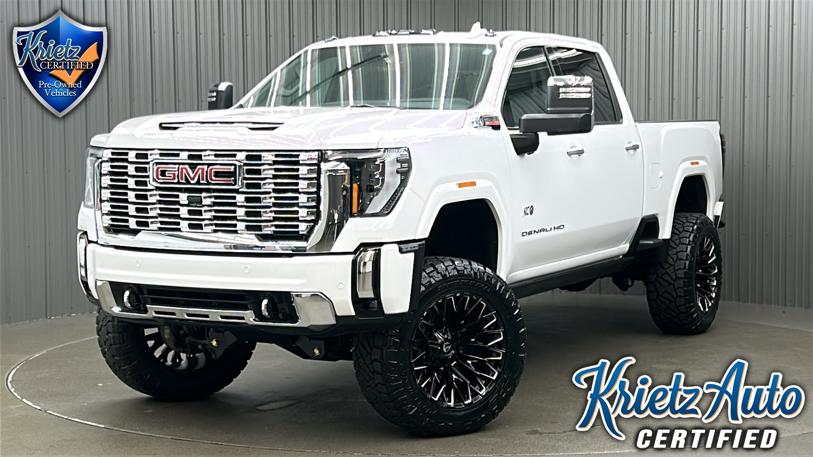 Lifted 2024 GMC Sierra 3500HD Denali Reserve Short Bed w/ Tech & Sunroof