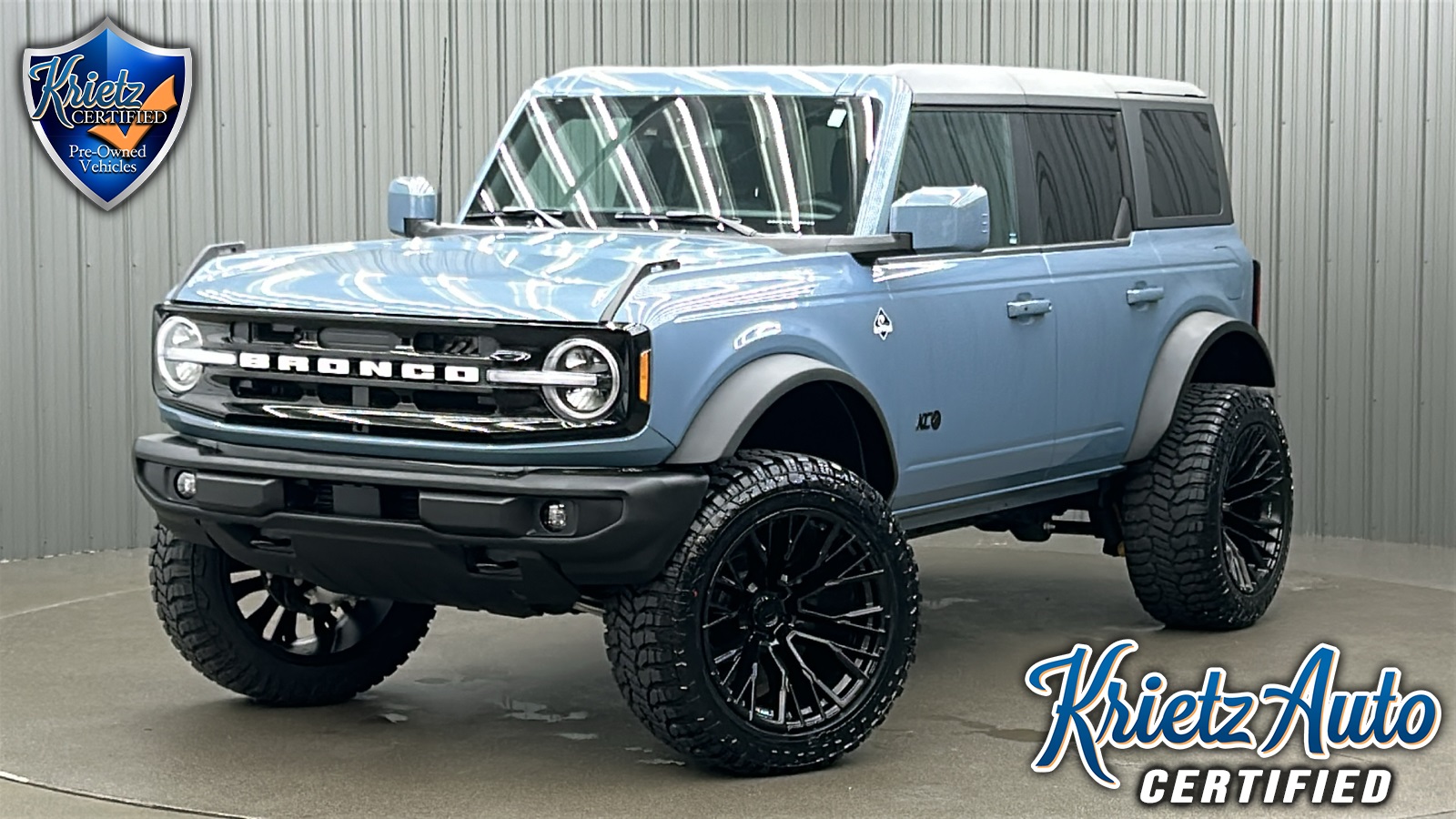 Lifted 2024 Ford Bronco Outer Banks w/ 312A, Sasquatch & Hard Top