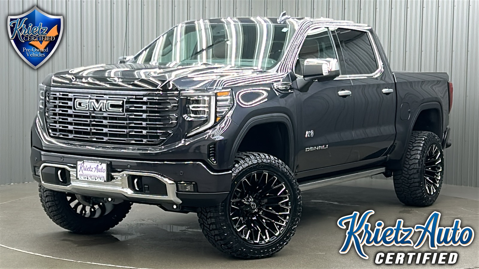 Lifted 2025 GMC Sierra 1500 Denali Ultimate Short Bed w/ Sunroof