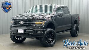 Lifted 2024 Ford F-150 XLT Black Package FX4 w/ 302A