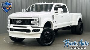 Lifted 2024 Ford F-450SD King Ranch Long Bed FX4 w/ COLORMATCH, 770A & Moonroof