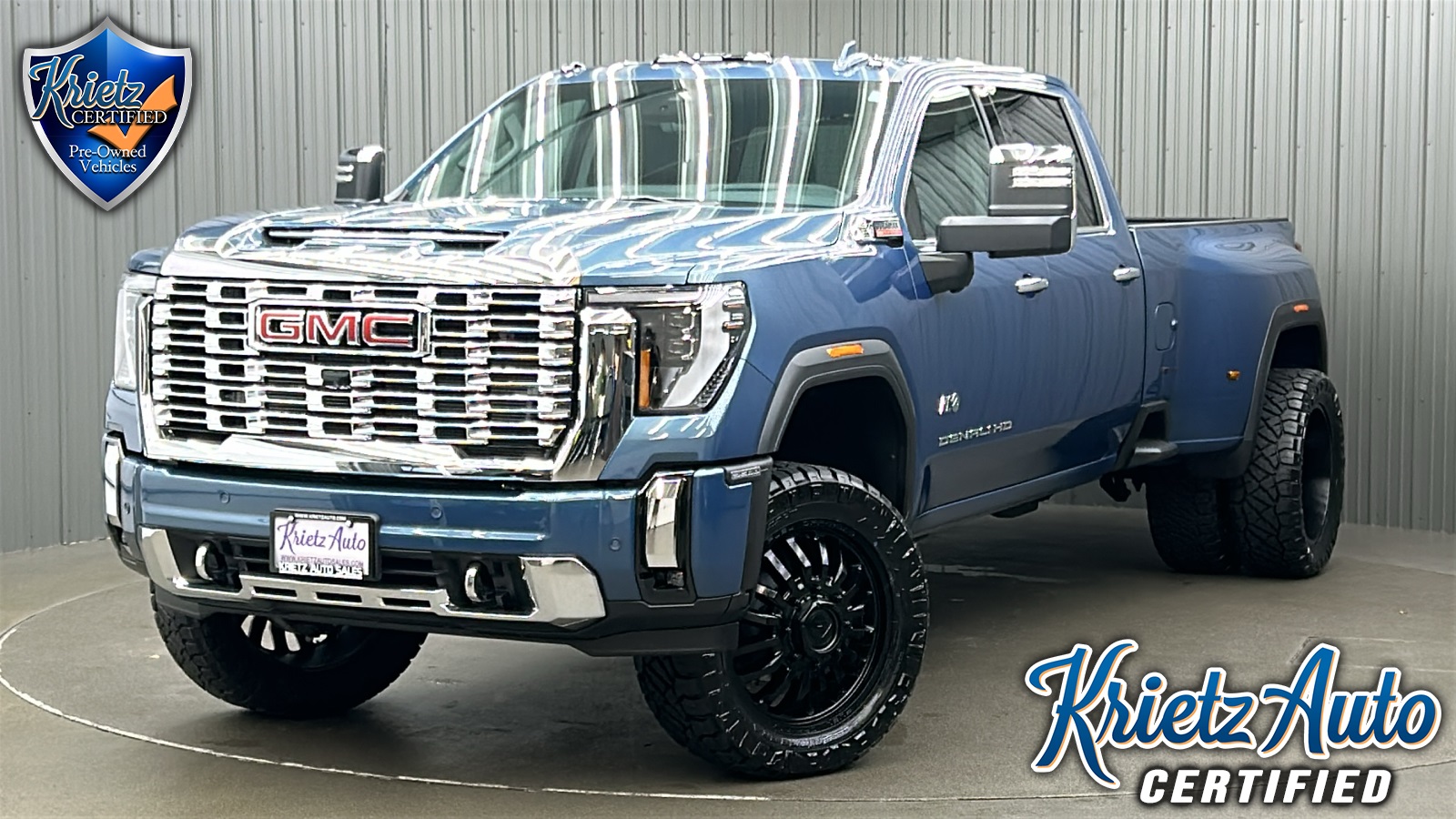 Lifted 2025 GMC Sierra 3500HD Denali Reserve Long Bed w/ Tech & Sunroof