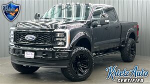 Lifted 2023 Ford F-250SD Lariat Ultimate Sport Pk FX4 Short Bed w/ 608A & Moonroof