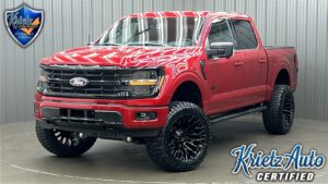 Lifted 2024 Ford F-150 XLT Black Package FX4 Short Bed w/ 302A
