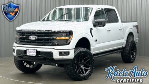Lifted 2024 Ford F-150 XLT Black Package FX4 Short Bed w/ 302A