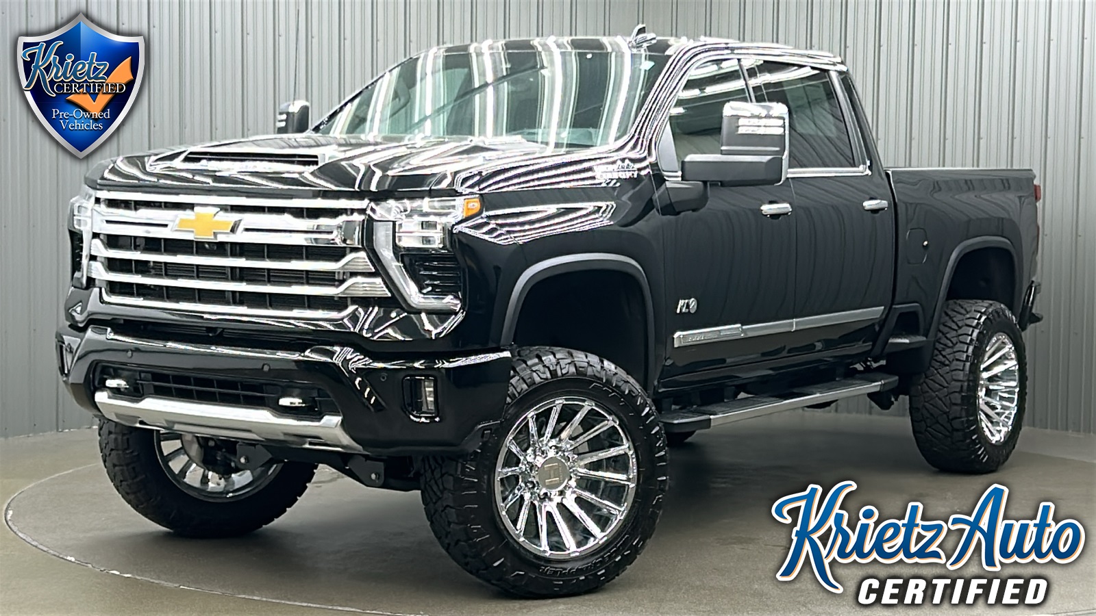Lifted 2024 Chevrolet Silverado 3500HD High Country Premium Z71 Short Bed w/ Tech & Sunroof