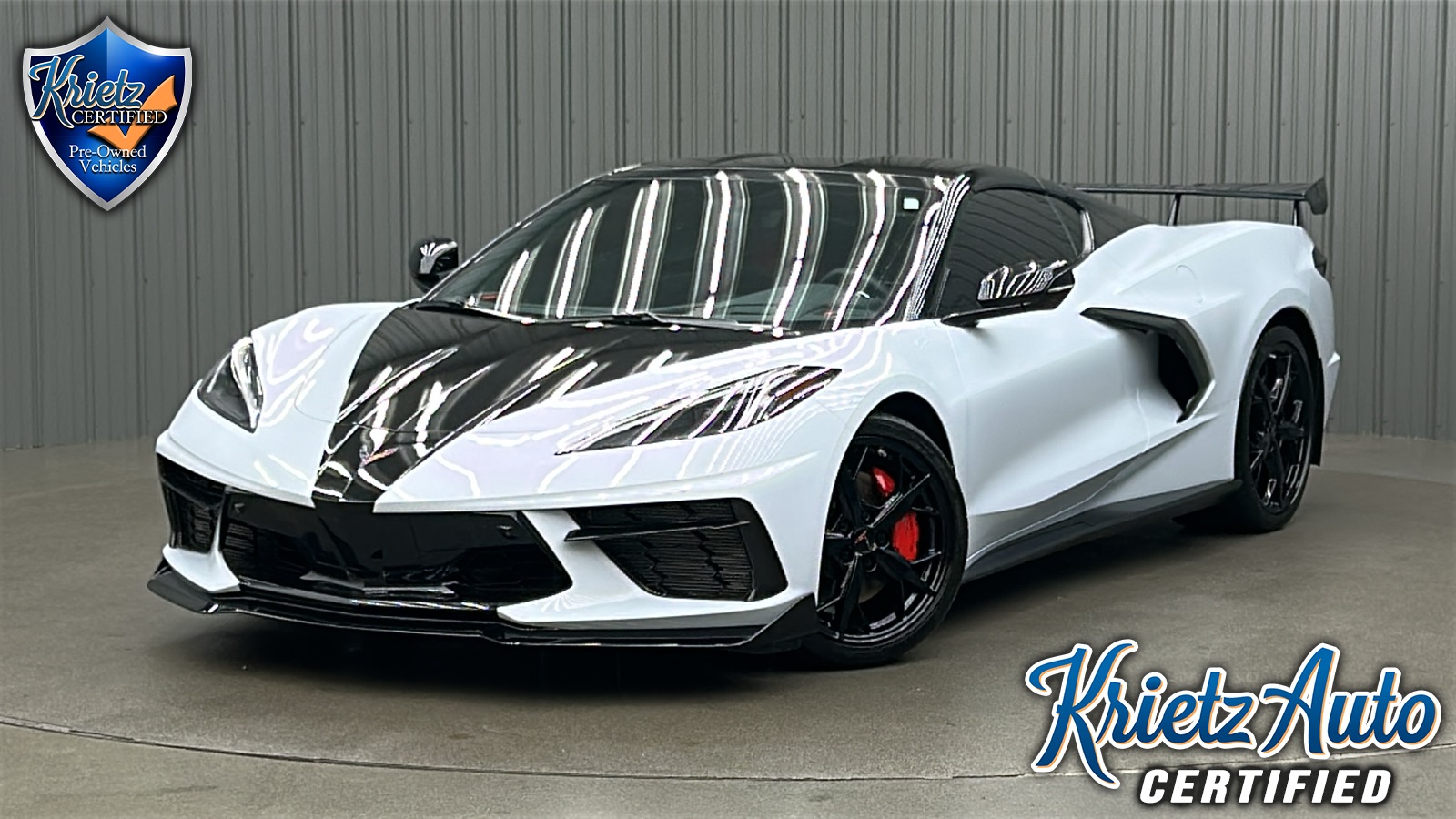 2023 Chevrolet Corvette Stingray 2LT w/ Z51 Performance Pkg & Front Lift