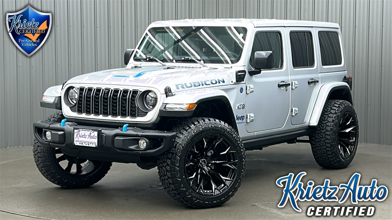 Lifted 2024 Jeep Wrangler Rubicon X 4xe