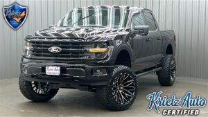 Lifted 2024 Ford F-150 XLT FX4 Black Package Short Bed w/ 302A