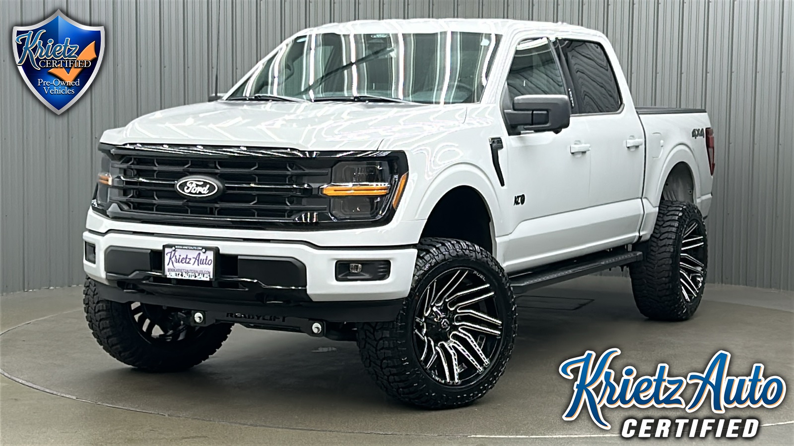 Lifted 2024 Ford F-150 XLT Black Package Short Bed w/ 301A
