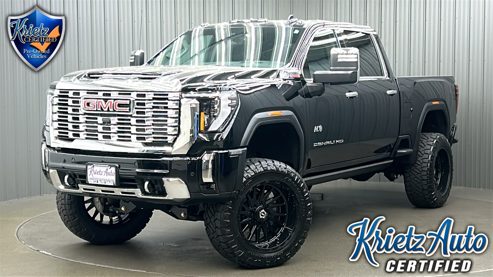 Lifted 2025 GMC Sierra 2500HD Denali Reserve Short Bed w/ Tech & Sunroof