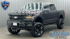 Lifted 2025 Ford F-150 XLT Black Package Short Bed w/ 302A