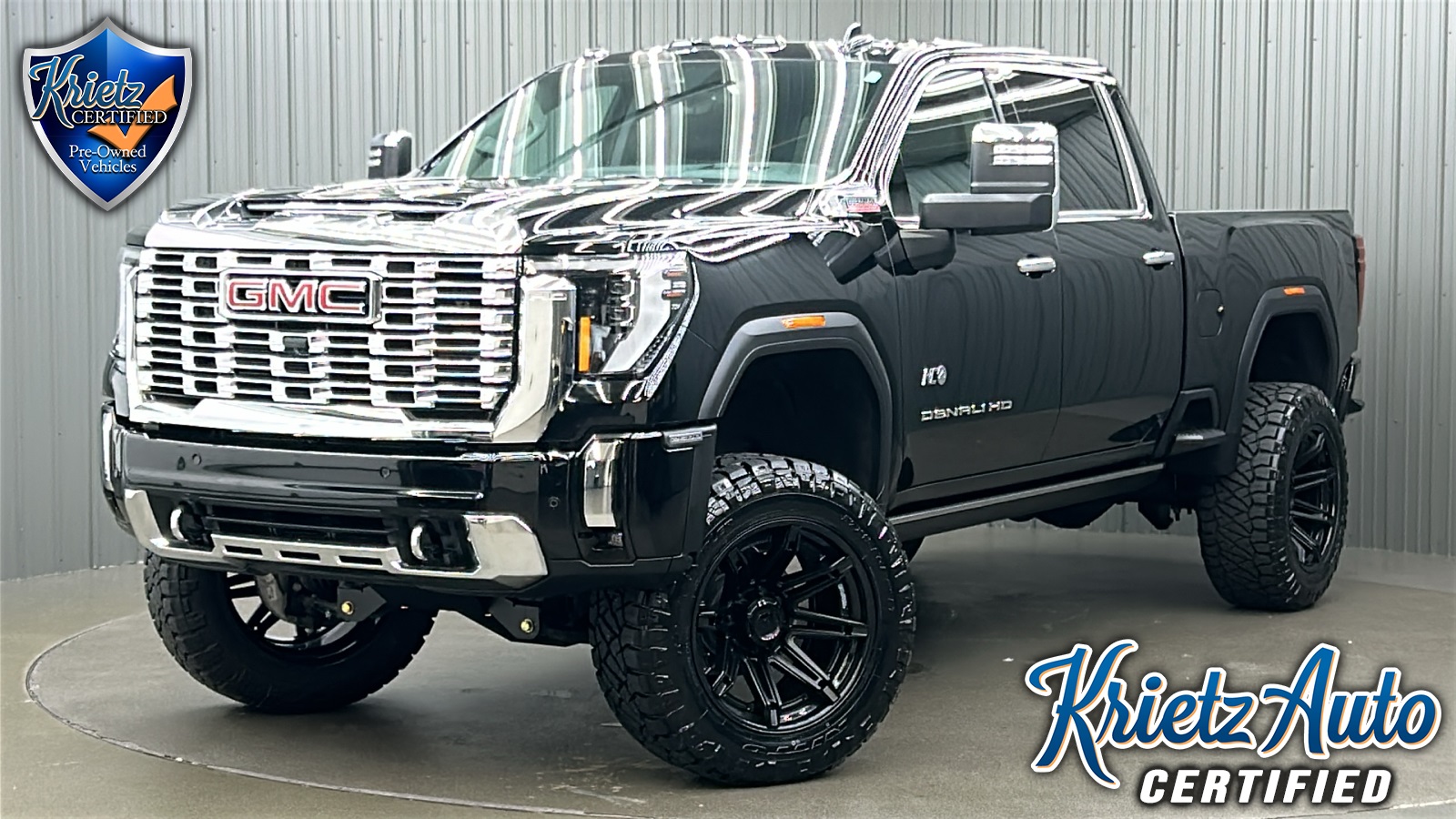 Lifted 2024 GMC Sierra 2500HD Denali Reserve Short Bed w/ Tech & Sunroof
