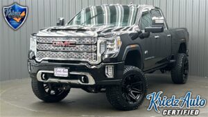 Lifted 2022 GMC Sierra 2500HD Denali Ultimate Short Bed w/ Tech & Sunroof