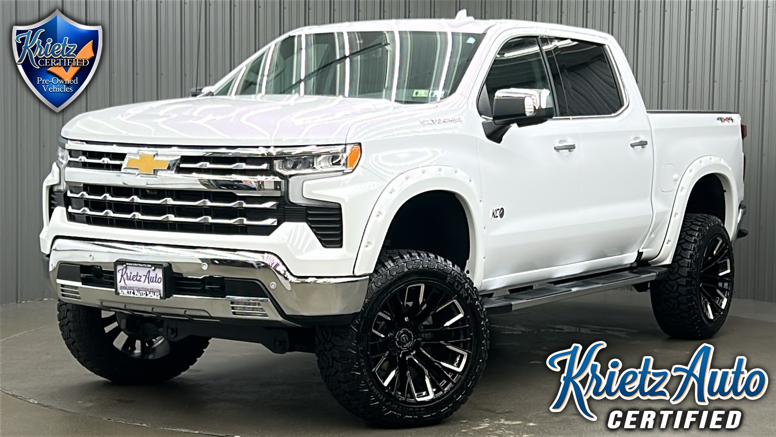 Lifted 2023 Chevrolet Silverado 1500 LTZ Short Bed w/ Plus Pkg