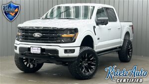 Lifted 2024 Ford F-150 XLT Black Package Short Bed w/ 302A