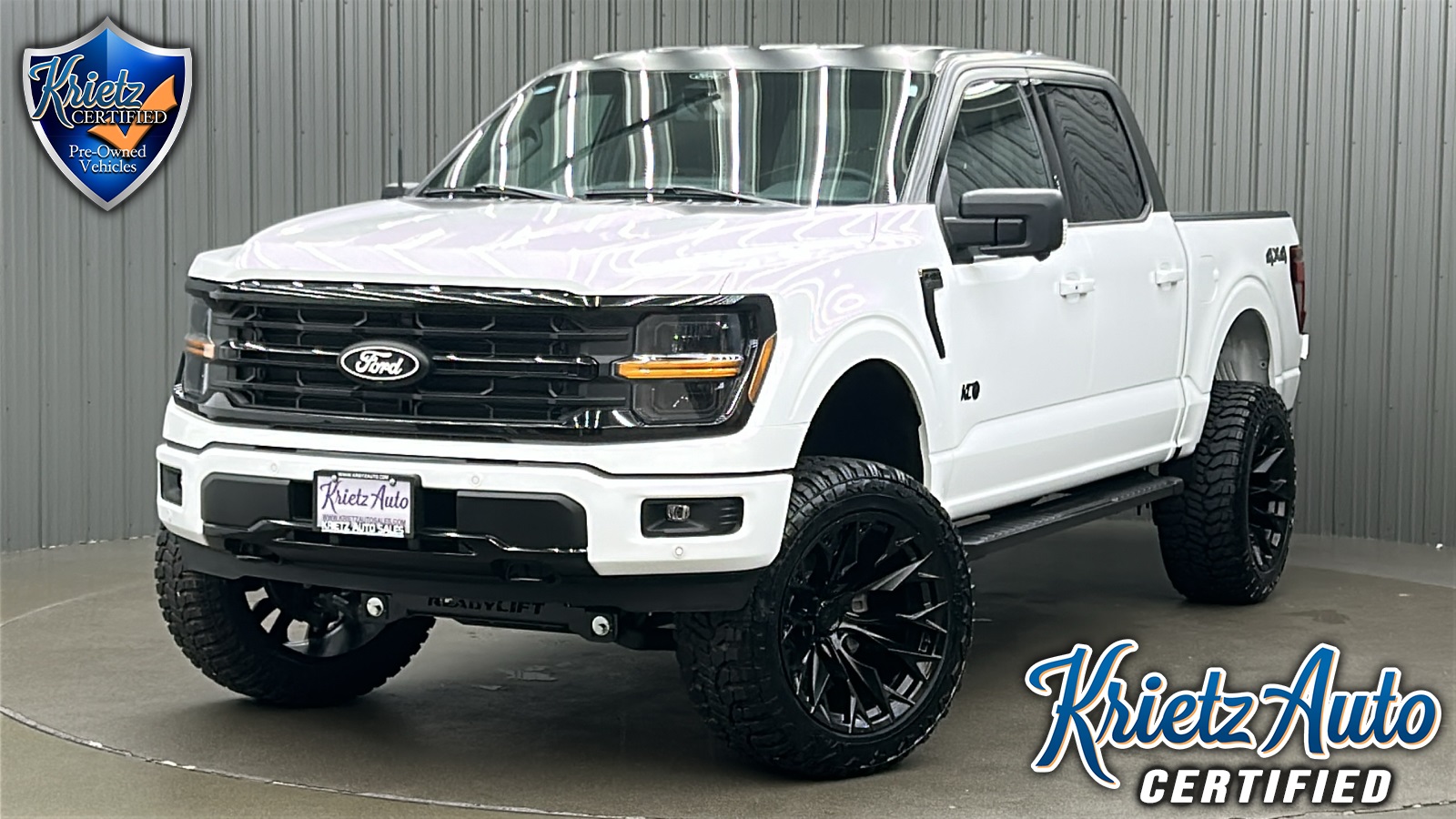 Lifted 2024 Ford F-150 XLT Black Package Short Bed w/ 302A
