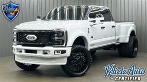 Lifted 2025 Ford F-450SD Platinum PLUS FX4 Long Bed w/ COLORMATCH, 773A & Moonroof
