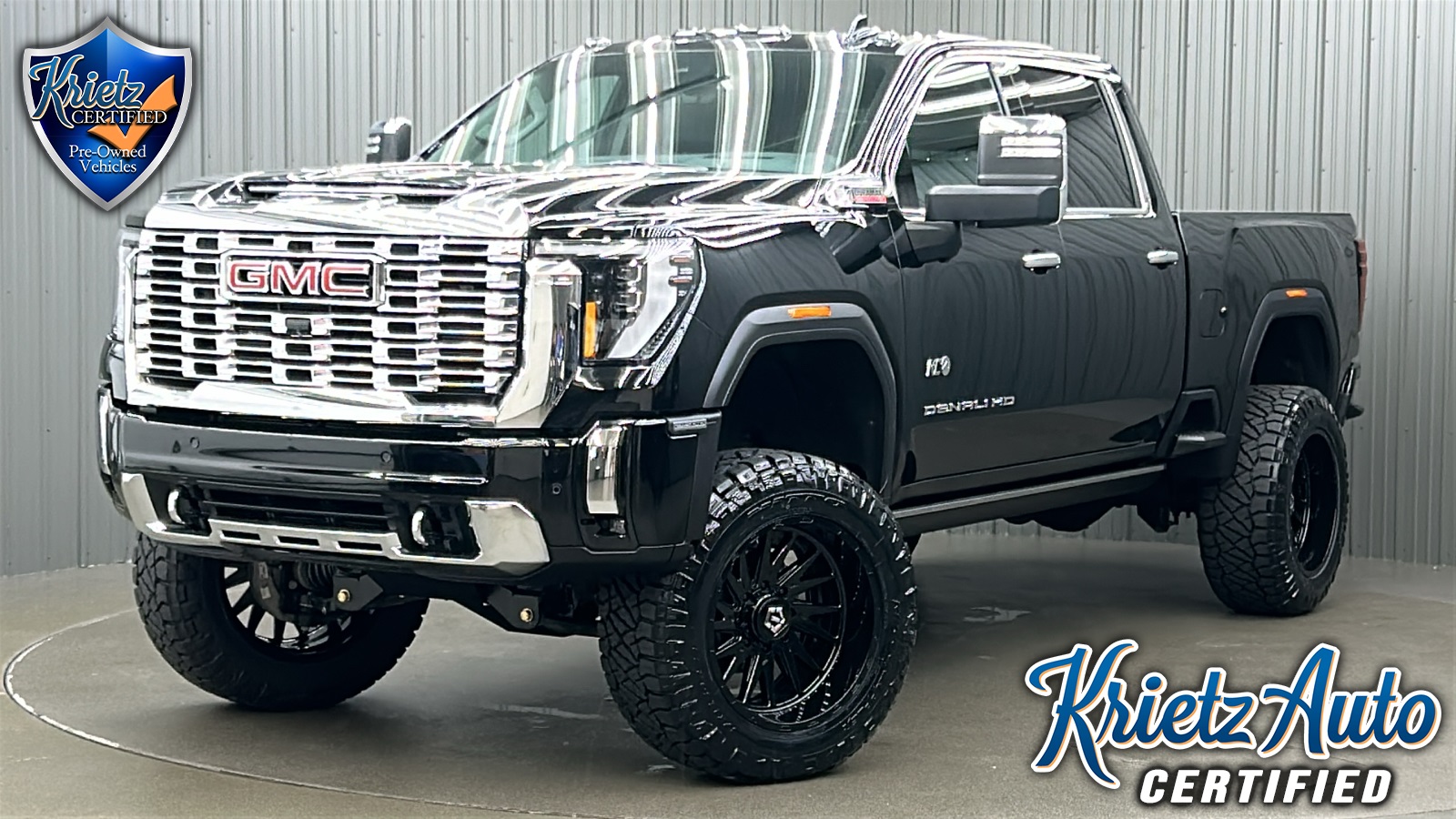 Lifted 2025 GMC Sierra 2500HD Denali Reserve Short Bed w/ Tech & Sunroof