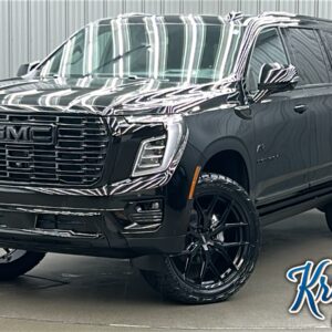Lifted 2025 GMC Yukon XL Denali w/ COLORMATCH, Air Ride, Power Steps & Sunroof