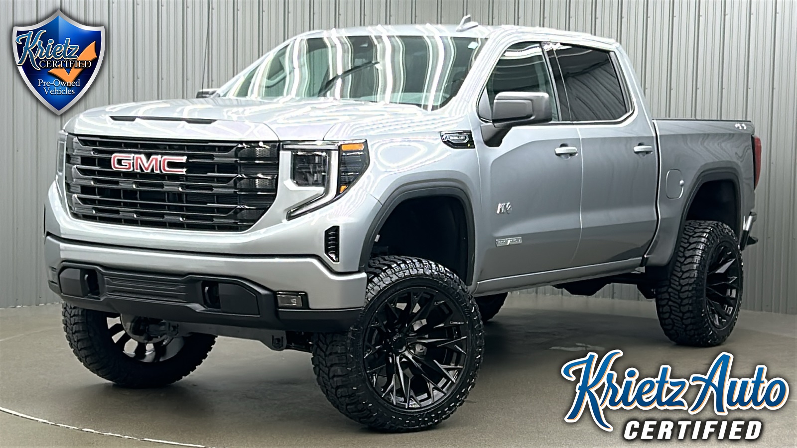 Lifted 2025 GMC Sierra 1500 Elevation Short Bed w/ Preferred Pkg