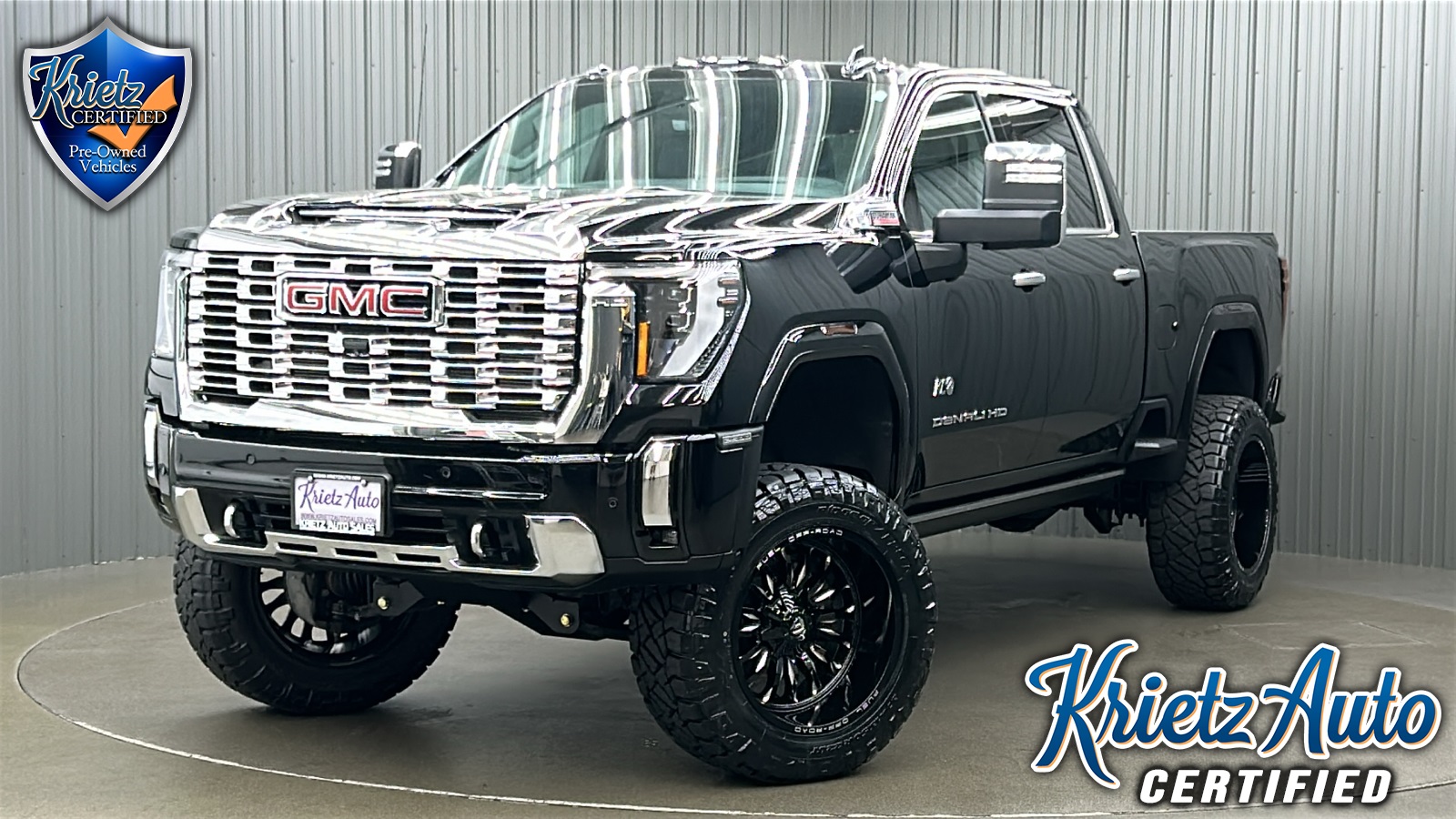 Lifted 2024 GMC Sierra 2500HD Denali Reserve Short Bed w/ Tech & Sunroof