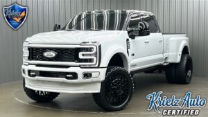 Lifted 2025 Ford F-450SD Platinum PLUS Long Bed w/ COLORMATCH, 773A & Moonroof