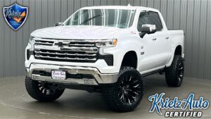 Lifted 2024 Chevrolet Silverado 1500 LTZ Plus Short Bed Z71 w/ Tech & Safety Pkgs