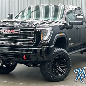 Lifted 2025 GMC Sierra 2500HD AT4 Premium Plus Short Bed w/ Tech & Sunroof