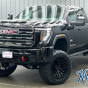 Lifted 2025 GMC Sierra 2500HD AT4 Premium Plus Short Bed w/ Tech & Sunroof