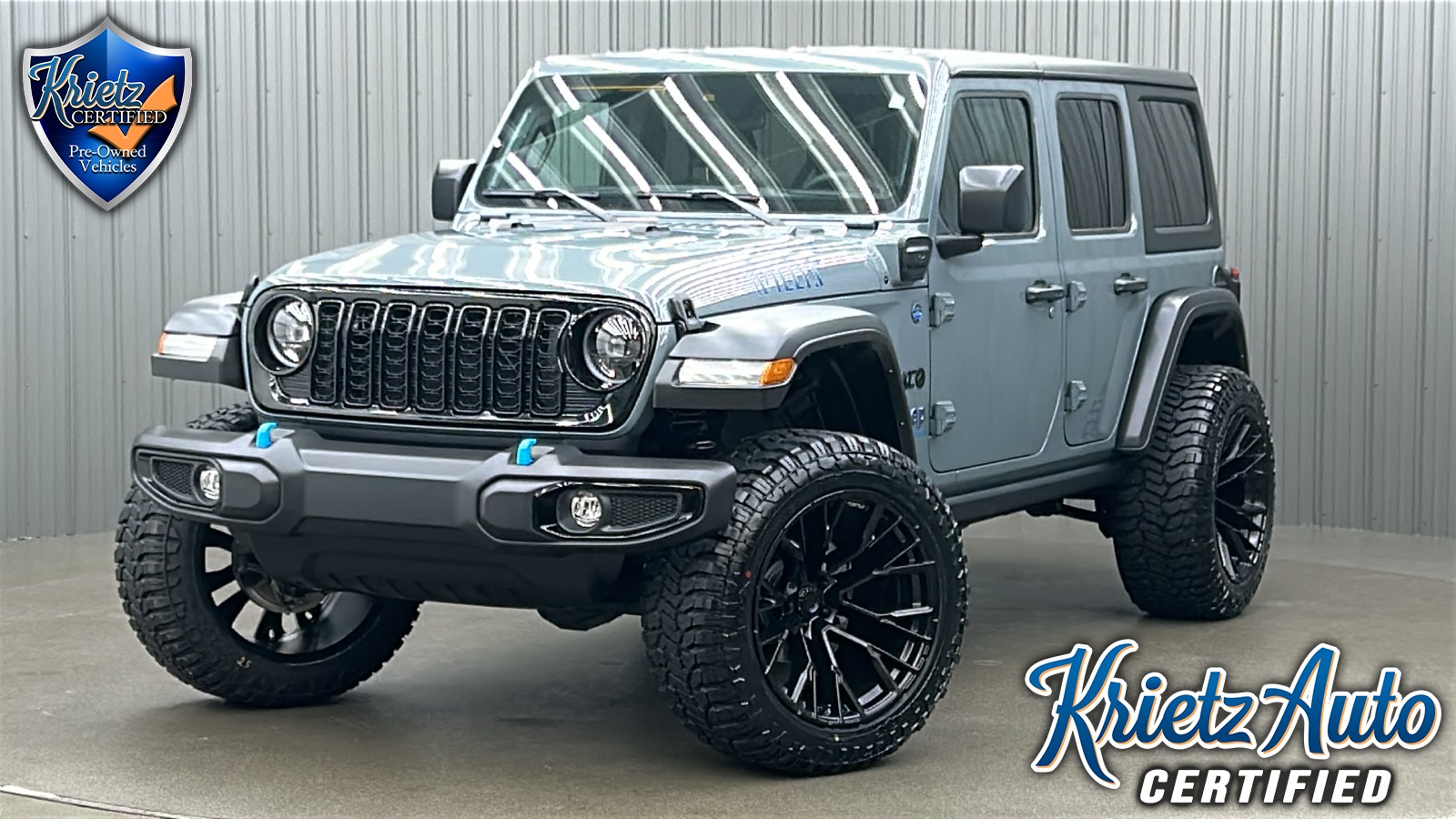 2024 Jeep Wrangler Willys 4xe w/ Convenience, Safety & Hard Top