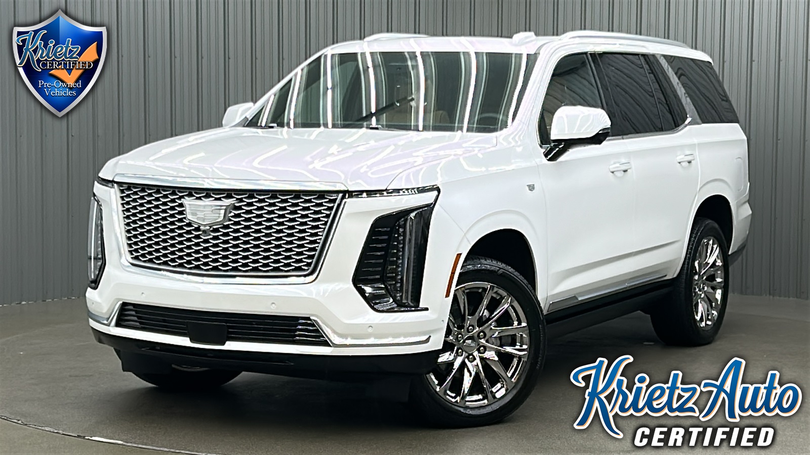 2025 Cadillac Escalade Premium Luxury w/ Radiant Pkg, Power Steps & Sunroof