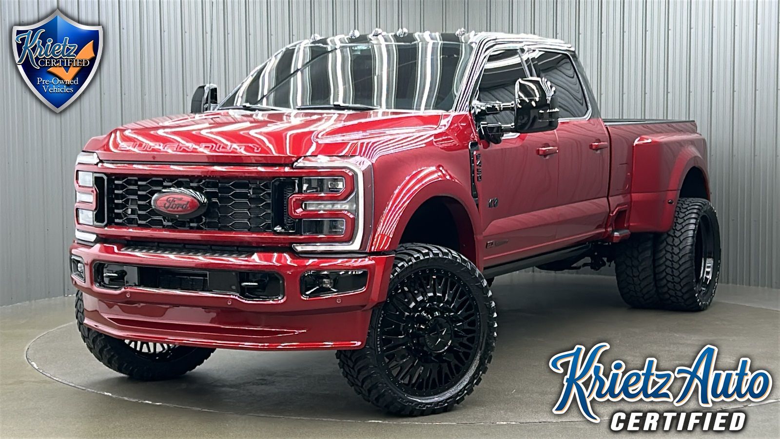 Lifted 2025 Ford F-450SD Platinum Long Bed w/ COLORMATCH & Moonroof