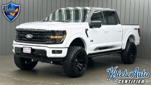 Lifted 2024 Ford F-150 XLT Black Package FX4 Short Bed w/ 302A