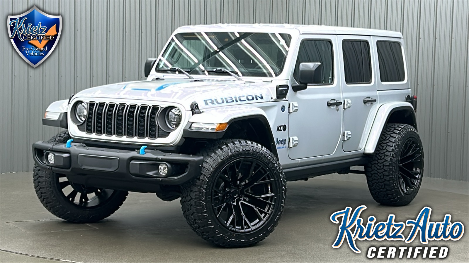 Lifted 2024 Jeep Wrangler Rubicon X 4xe