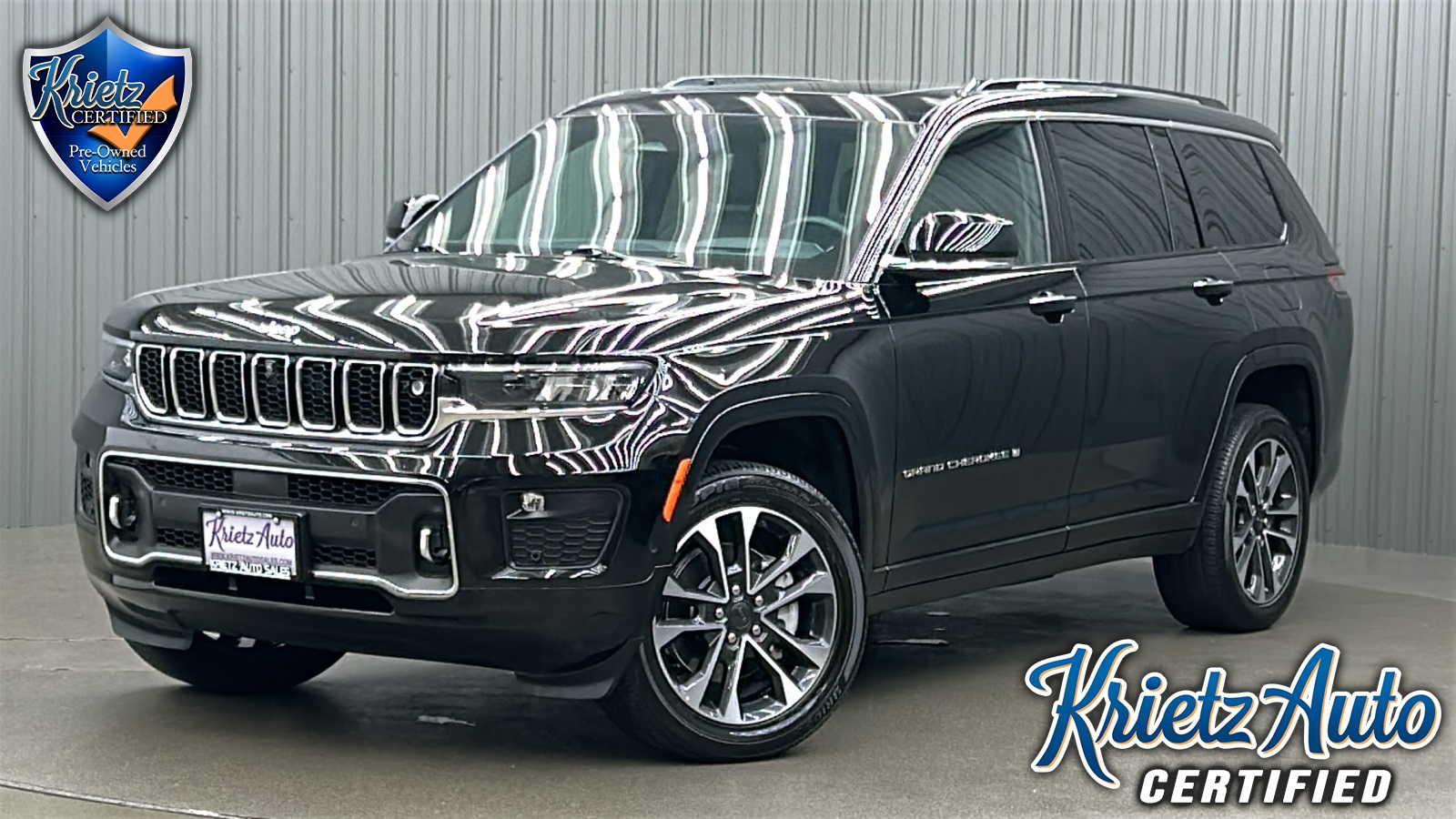 2023 Jeep Grand Cherokee L Overland w/ Luxury Tech IV, Advanced Protech III & Sunroof