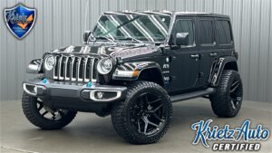 Lifted 2022 Jeep Wrangler w/ Body Color Hardtop & Safety Pkg