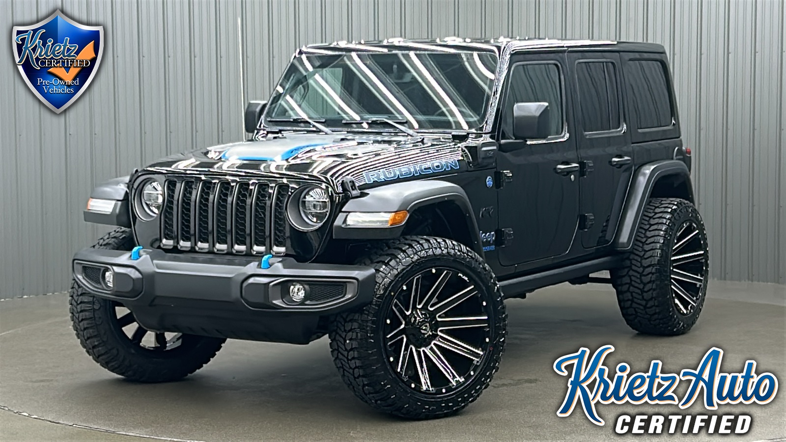 Lifted 2022 Jeep Wrangler Unlimited Rubicon 4xe w/ Safety Pkg