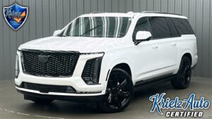 2025 Cadillac Escalade ESV Sport w/ Touring Pkg, Black 24" Wheels & Sunroof