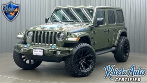 Lifted 2023 Jeep Wrangler Rubicon 4xe w/ Advanced Safety Pkg