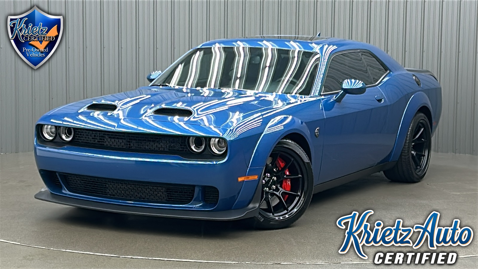 2023 Dodge Challenger SRT Hellcat Widebody w/ Driver Convenience Pkg, Harman/Kardon & Sunroof