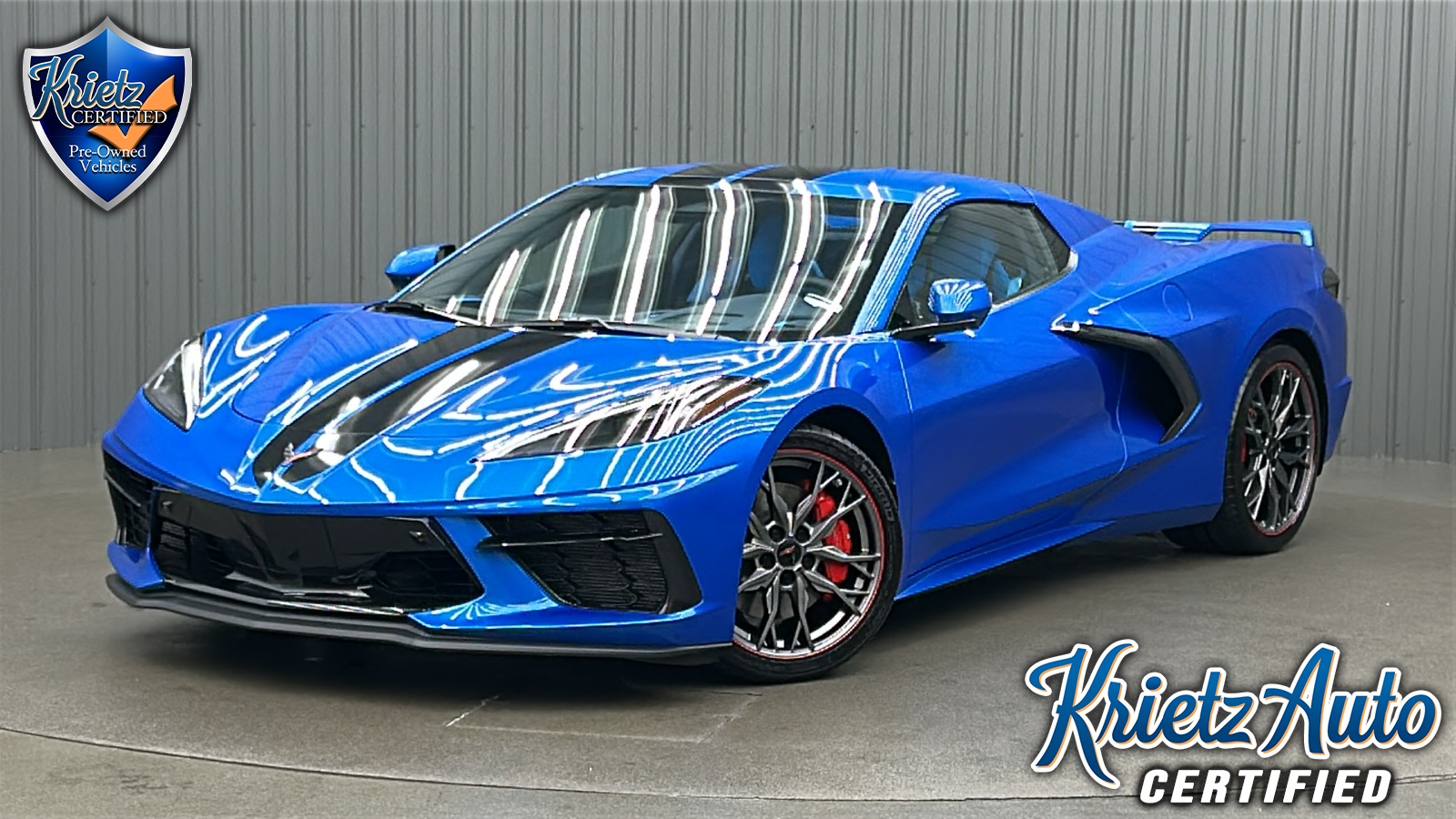 2024 Chevrolet Corvette Stingray 3LT w/ Z51 Performance Pkg & Front Lift